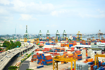 Image showing Port of Singapore