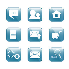Image showing icon for internet-shop