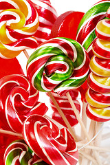 Image showing Multi-colored lollypop