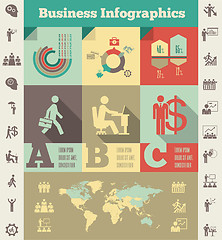 Image showing Business Infographic Template.