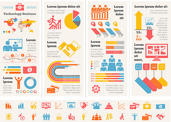 Image showing Business Infographic Template.