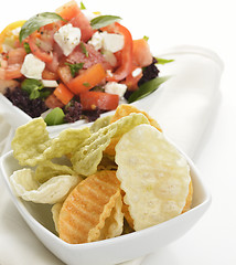 Image showing Chips And  Salsa 