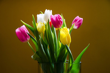 Image showing Tulips bouquet