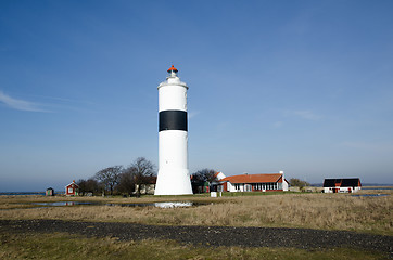 Image showing Lighthouse at Ottenby in Sweden