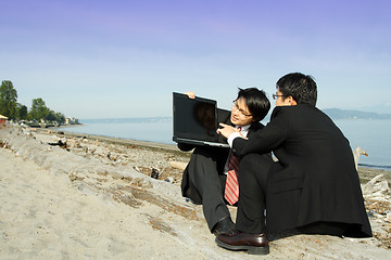 Image showing Business teamwork