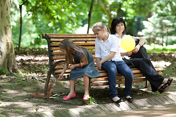 Image showing Family in the park
