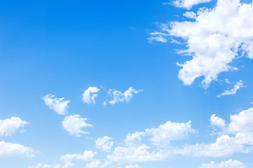 Image showing bright blue sky