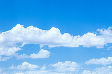Image showing bright blue sky
