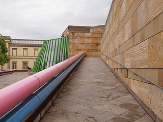 Image showing Neue Staatsgalerie in Stuttgart