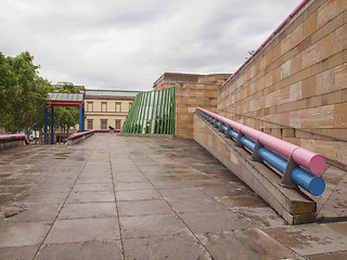 Image showing Neue Staatsgalerie in Stuttgart