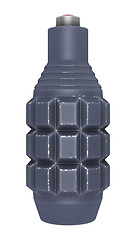 Image showing Pineapple Fragmentation Grenade on White