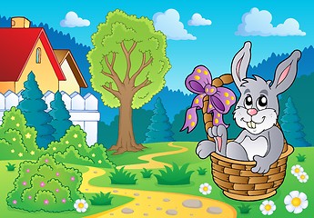 Image showing Easter bunny topic image 4