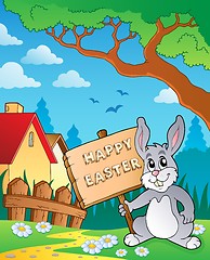 Image showing Easter bunny topic image 6