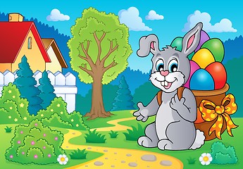 Image showing Easter bunny theme image 7