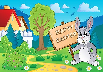 Image showing Easter bunny topic image 5