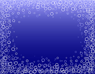 Image showing Bubble border