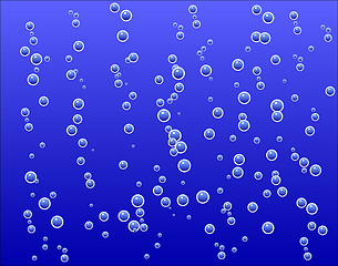 Image showing Bubble background