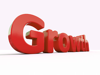 Image showing 3d word growth