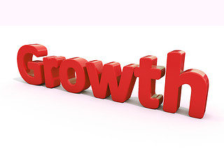 Image showing 3d word growth