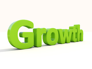 Image showing 3d word growth