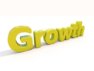 Image showing 3d word growth