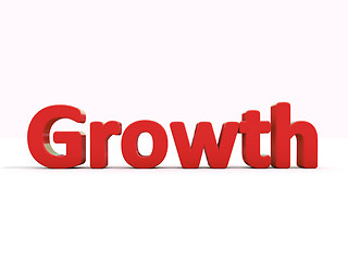 Image showing 3d word growth