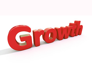 Image showing 3d word growth