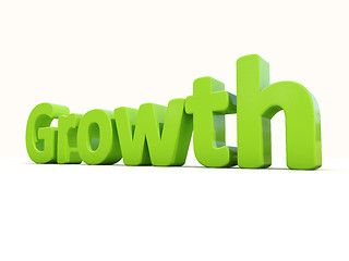 Image showing 3d word growth