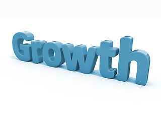 Image showing 3d word growth