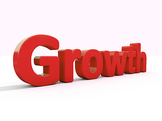 Image showing 3d word growth