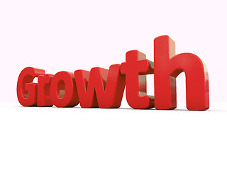 Image showing 3d word growth