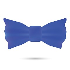 Image showing blue bow