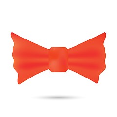 Image showing red bow