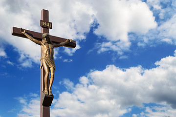 Image showing Statue of the crucifixion