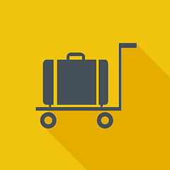 Image showing Travel Flat Icon