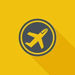 Image showing Travel Flat Icon