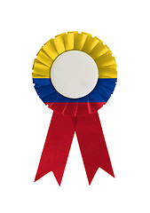 Image showing Award ribbon isolated on a white background