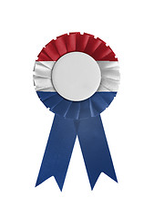 Image showing Award ribbon isolated on a white background