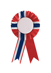 Image showing Award ribbon isolated on a white background