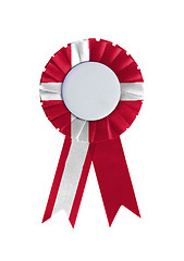 Image showing Award ribbon isolated on a white background