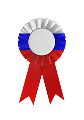 Image showing Award ribbon isolated on a white background