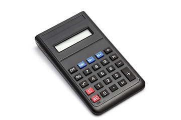 Image showing Black calculator 