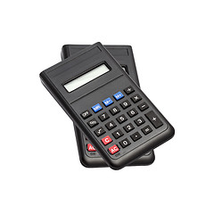 Image showing Black calculator