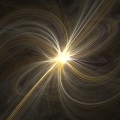 Image showing Beautiful motion rays background