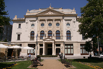 Image showing Budai Vigado - Budapest landmark