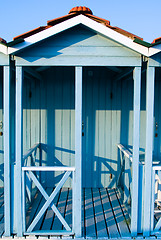 Image showing Blue Cabina