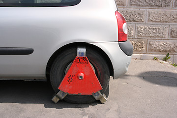 Image showing Parking offence punished