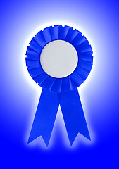 Image showing Award ribbon isolated on a white background