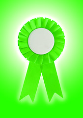 Image showing Award ribbon isolated on a white background