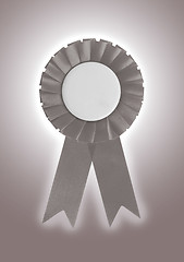 Image showing Award ribbon isolated on a white background